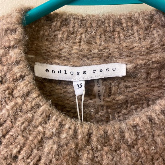 Endless Rose Express Sweater NWT - Picture 2 of 4